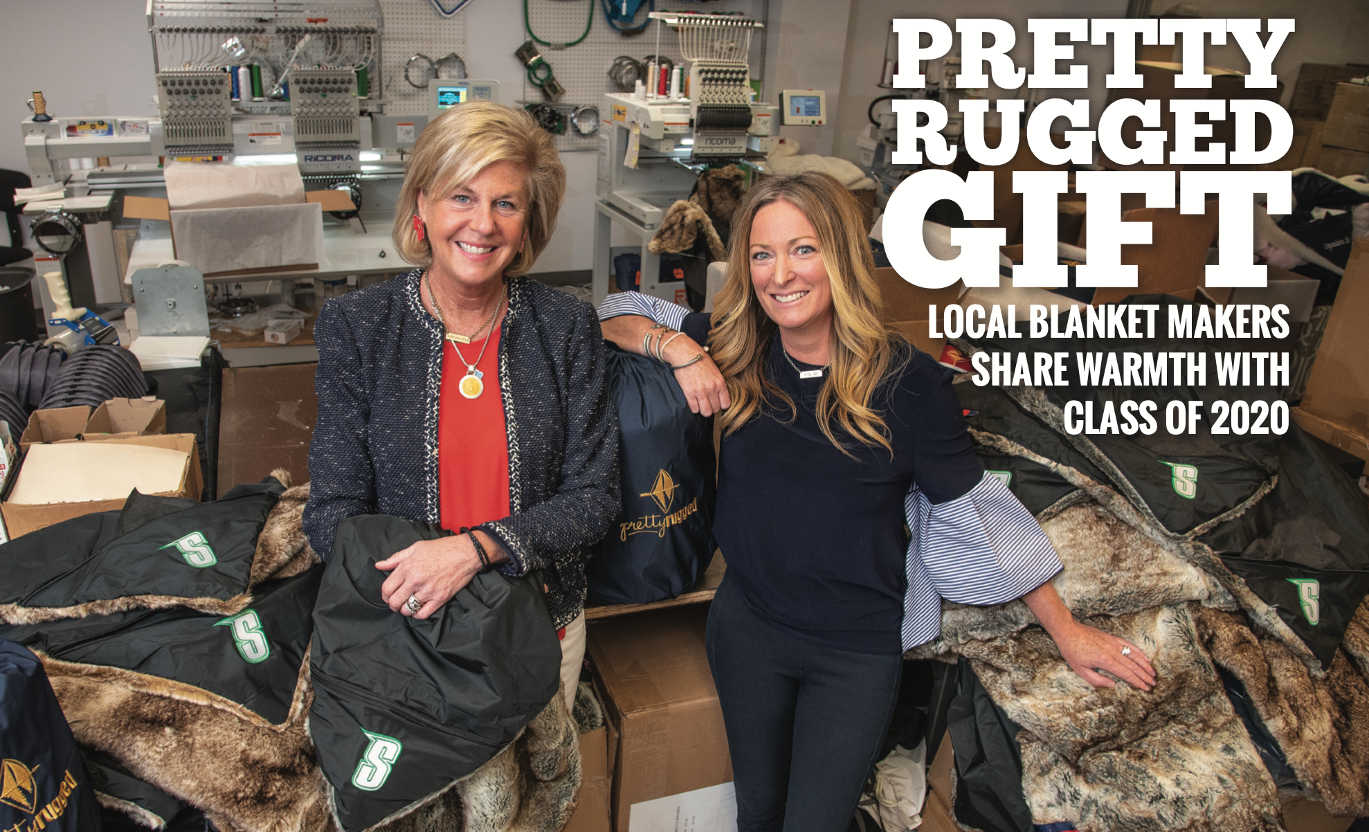 Pretty Rugged gifts blankets to Siena College's Graduating Seniors