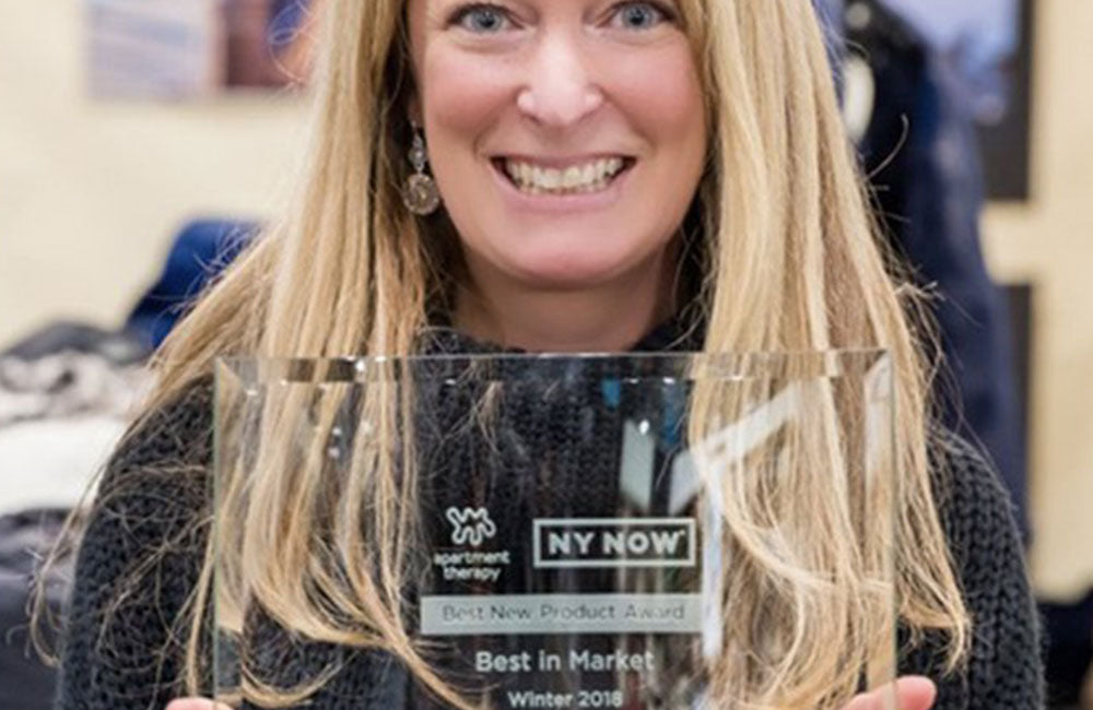 Times Union : Loudonville woman's blanket wins awards at NYC trade show