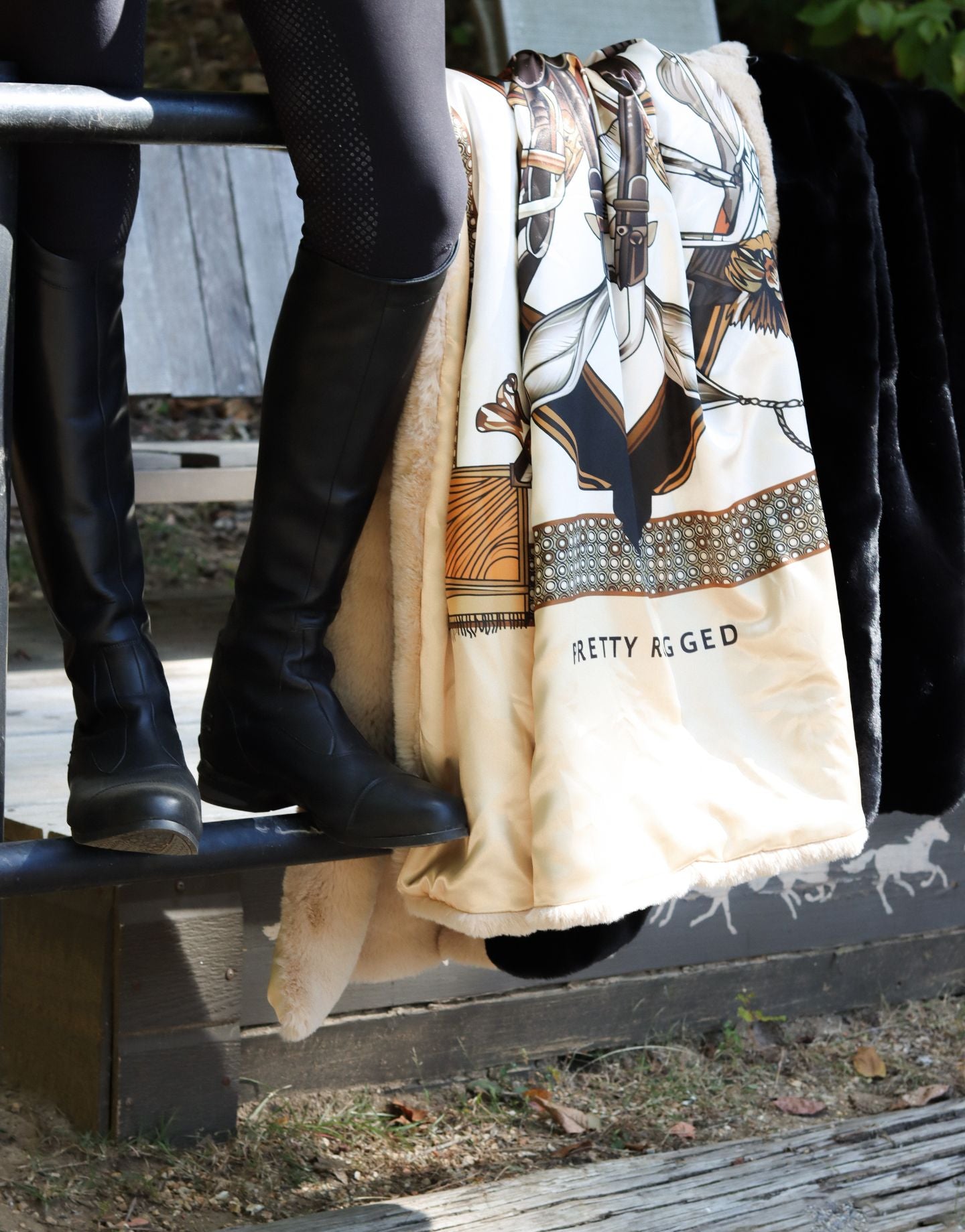 Camel Equestrian Blanket