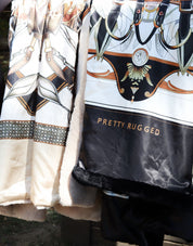 Black Equestrian Blanket