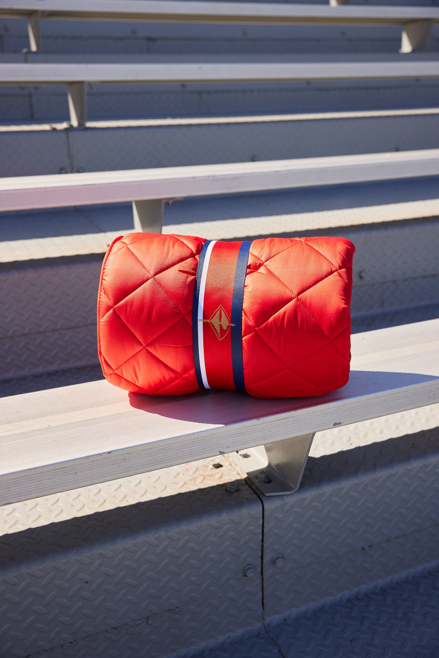 Iowa State University Red Puffer Blanket