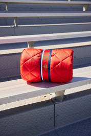 Iowa State University Red Puffer Blanket