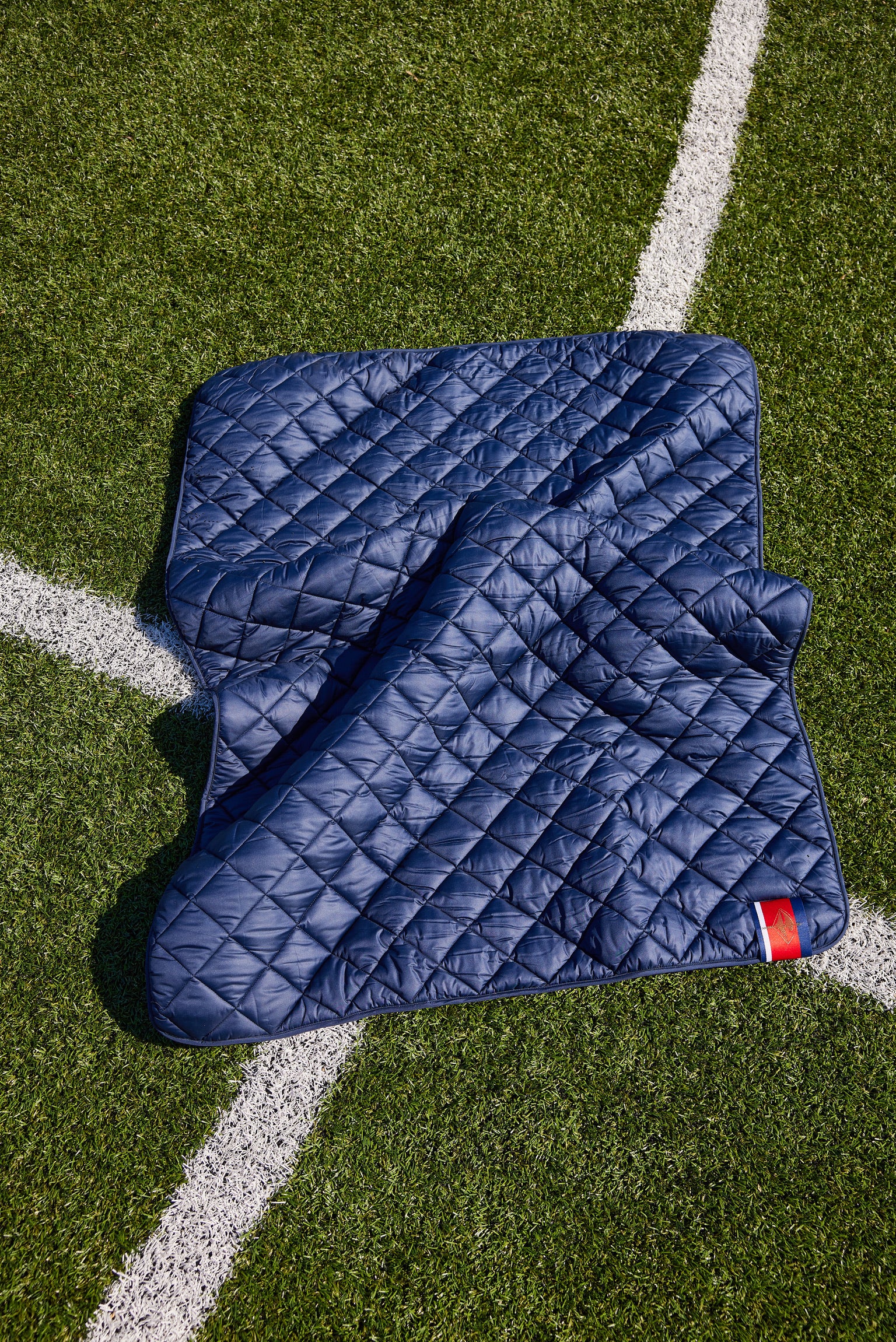 Villanova Navy Puffer Blanket