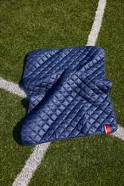 Villanova Navy Puffer Blanket