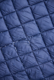 Beach Day on Navy Puffer Blanket