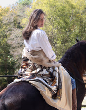 Camel Equestrian Blanket