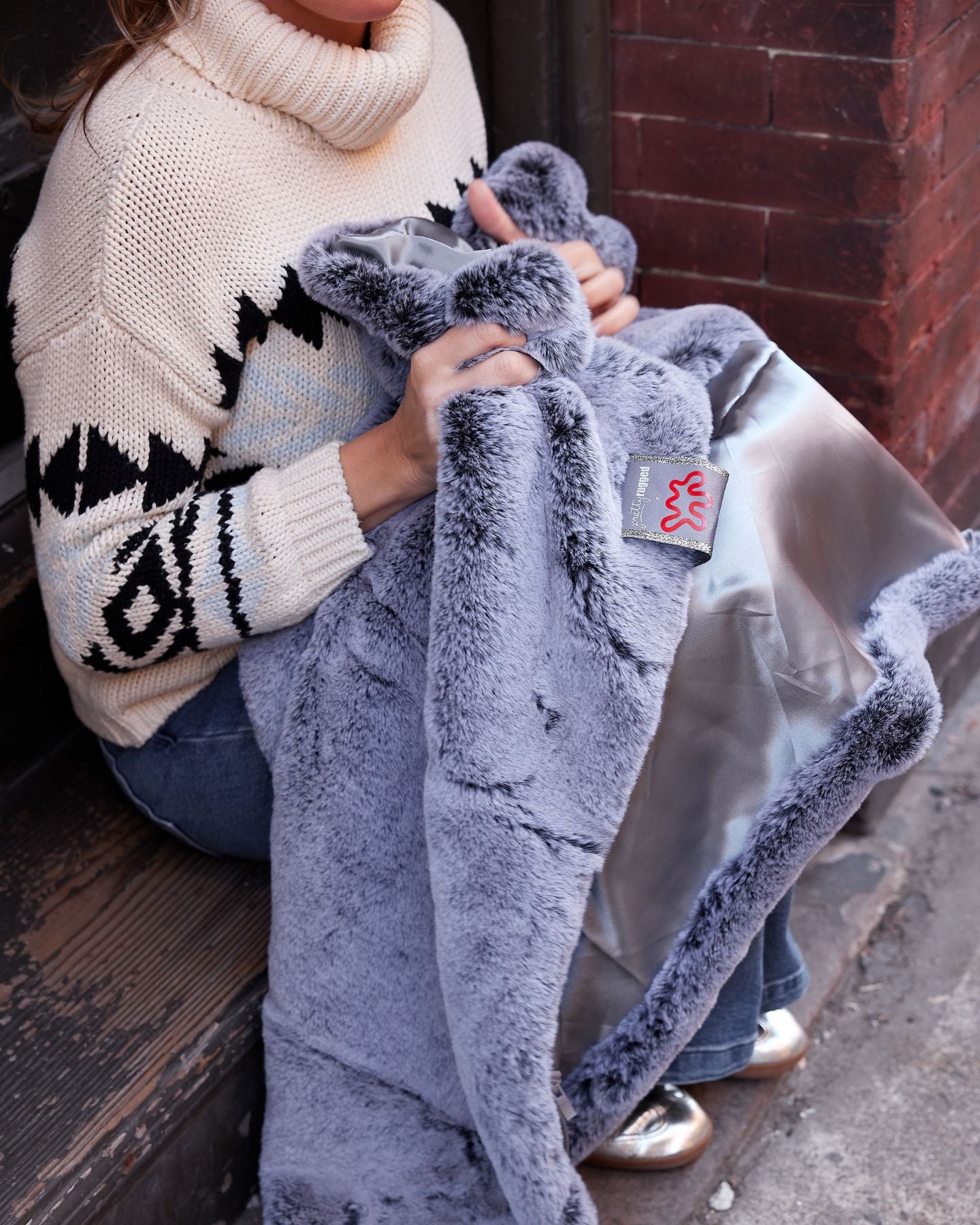 City Mink Lap Blanket by Apartment Therapy