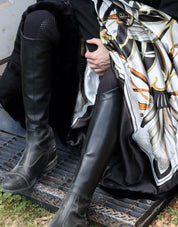 Black Equestrian Blanket