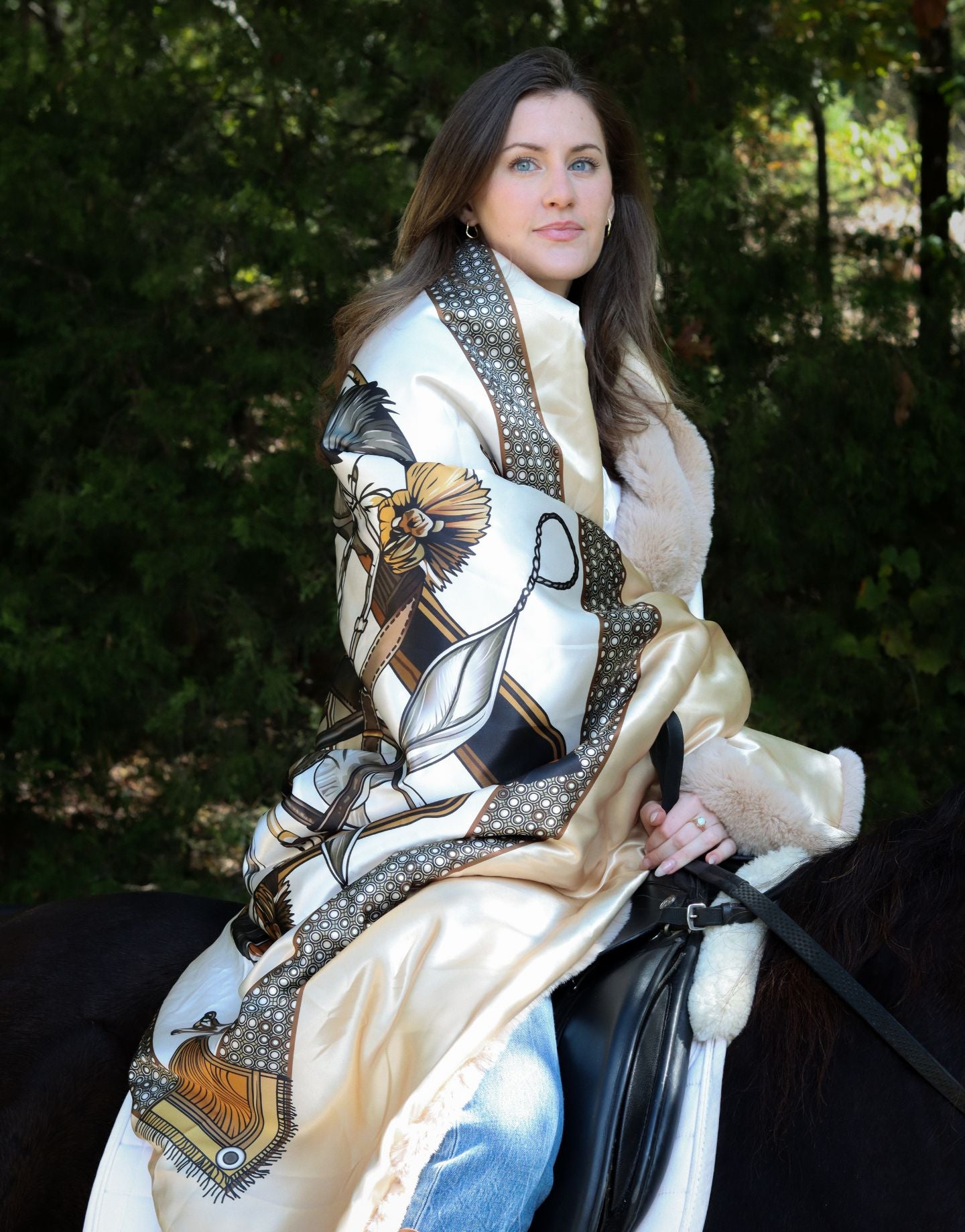 Camel Equestrian Blanket