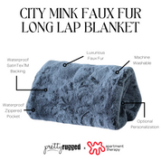 City Mink Lap Blanket by Apartment Therapy