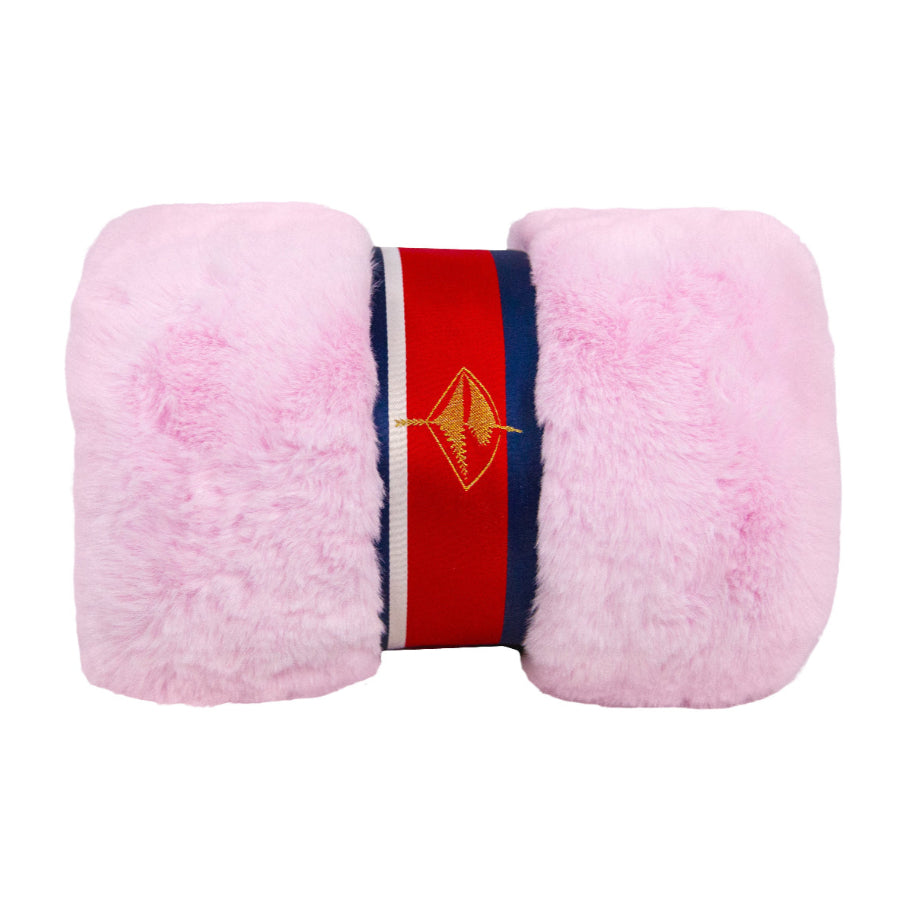 Baby blanket pretty rugged embroidery personalized