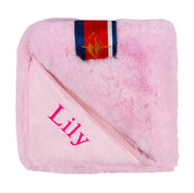 Baby blanket pretty rugged embroidery personalized