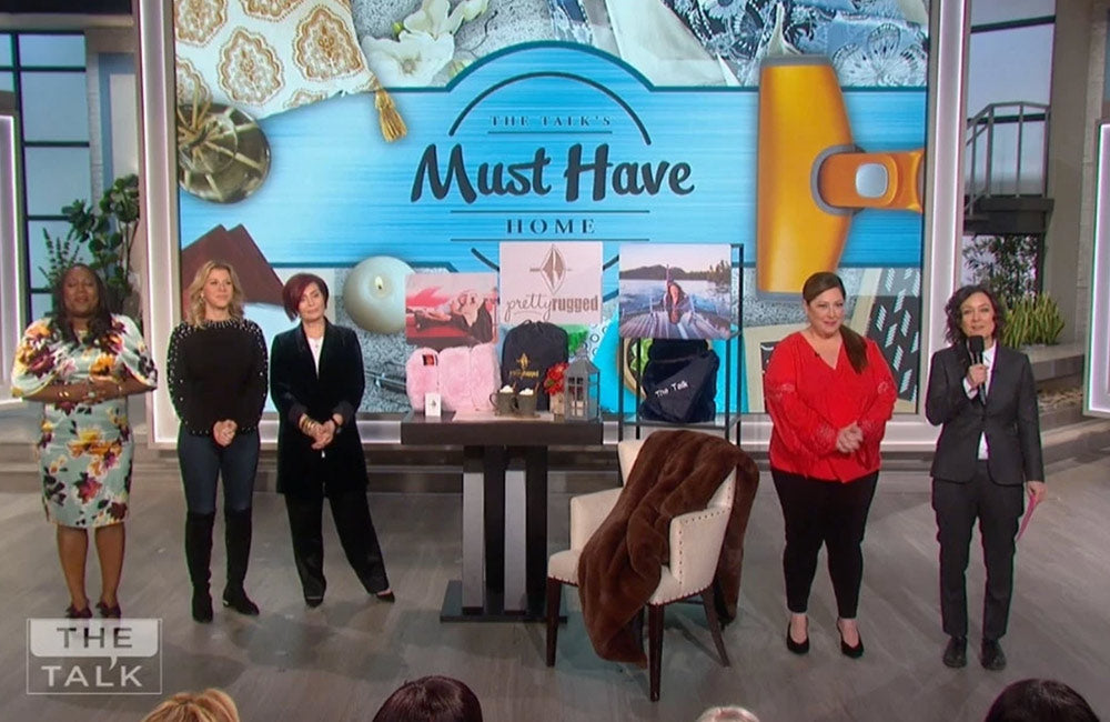 The Talk: Must Have Pretty Rugged Original Blanket