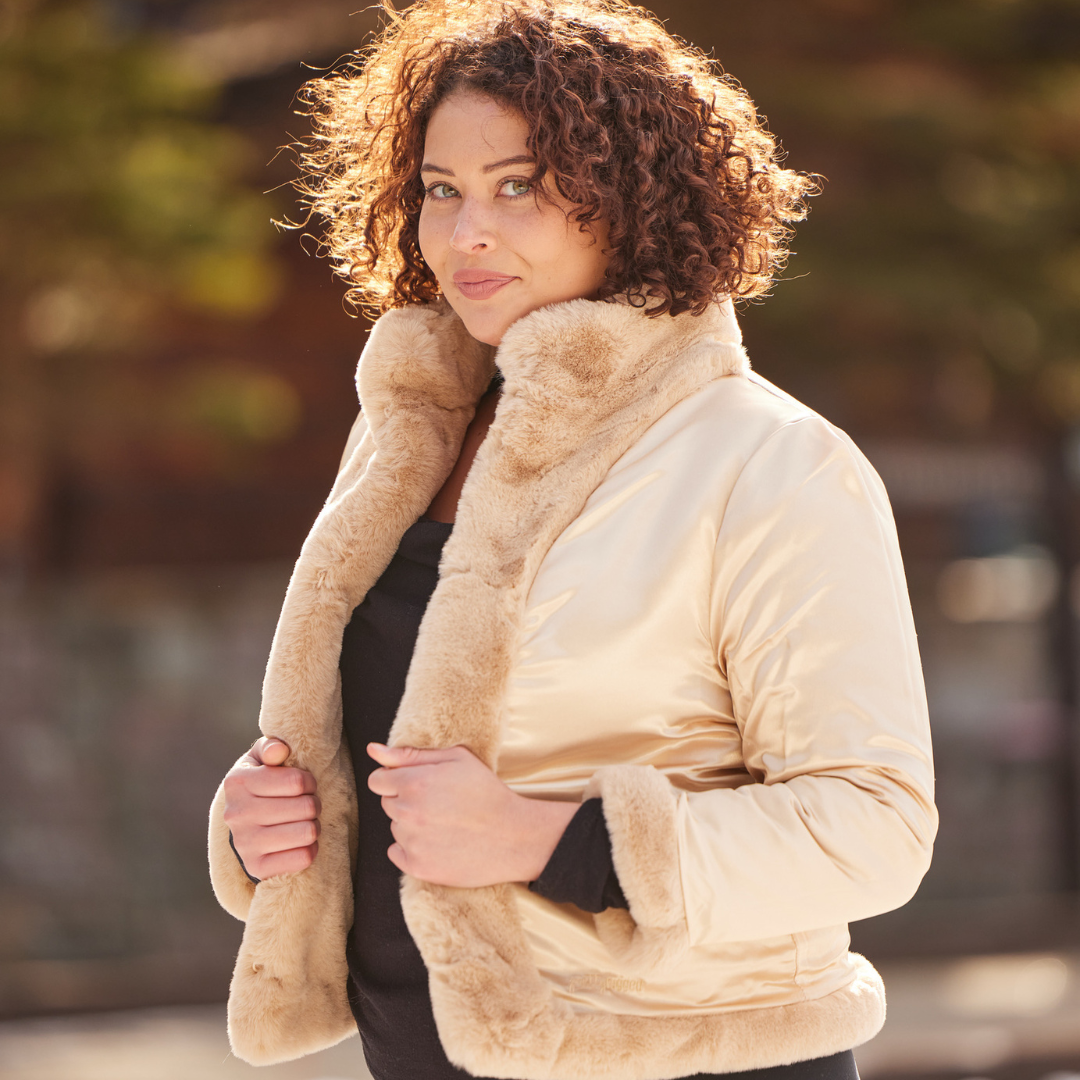 Reversible Boxy Shearling Jacket - Women - Ready-to-Wear