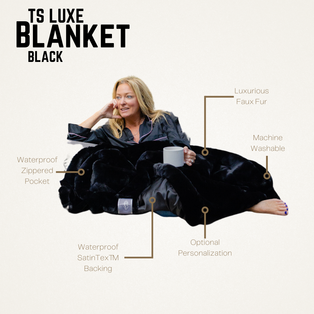 Black TS Luxe Blanket