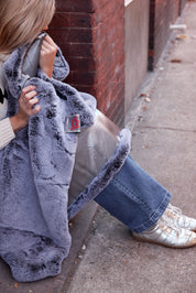 City Mink Lap Blanket by Apartment Therapy
