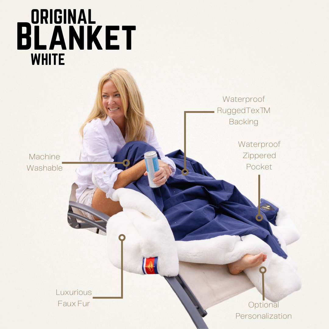 White Faux Fur Original Blanket