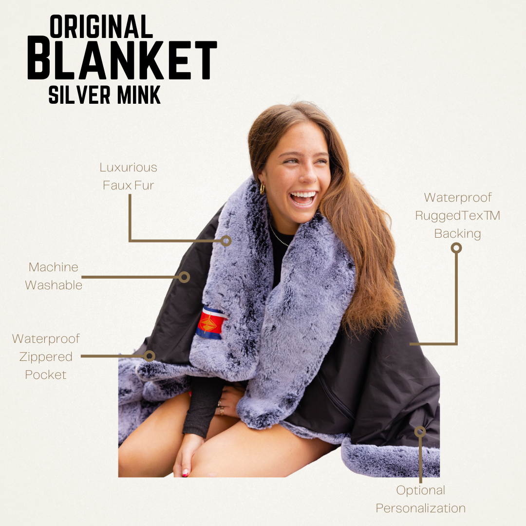 Silver Mink Original Blanket