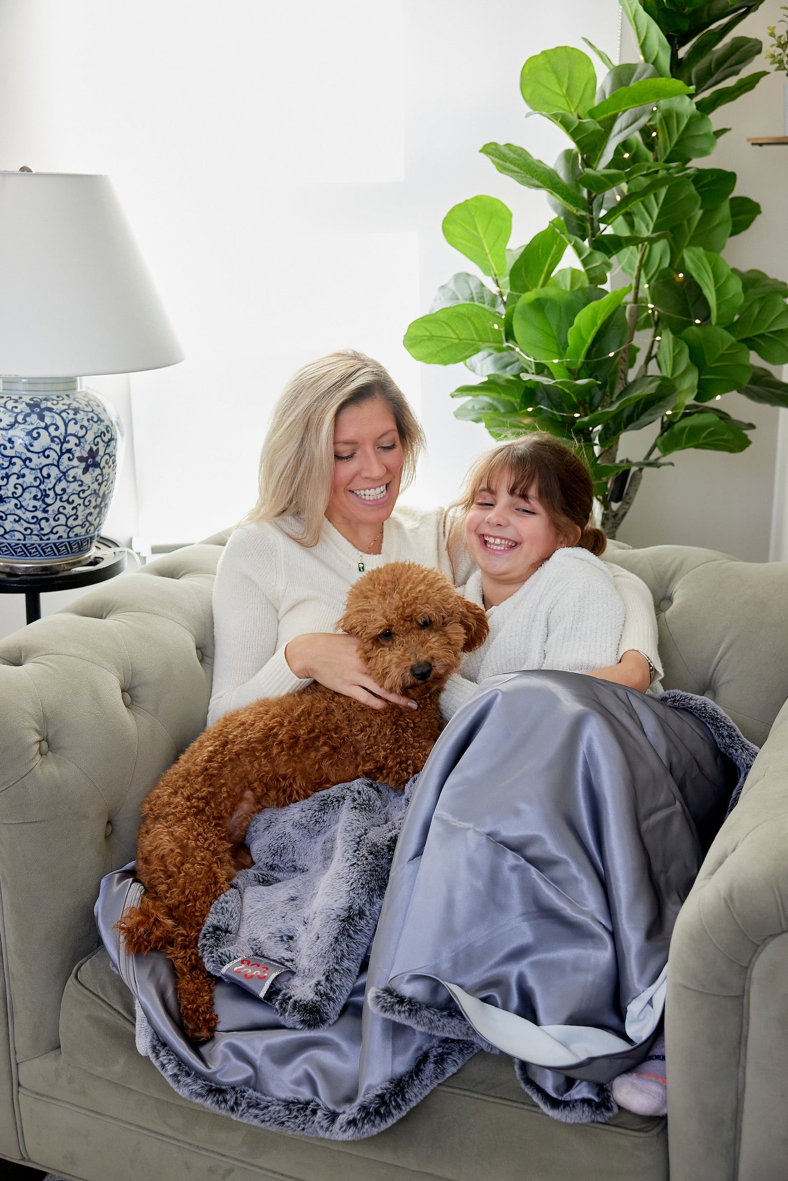 City Mink Lap Blanket by Apartment Therapy