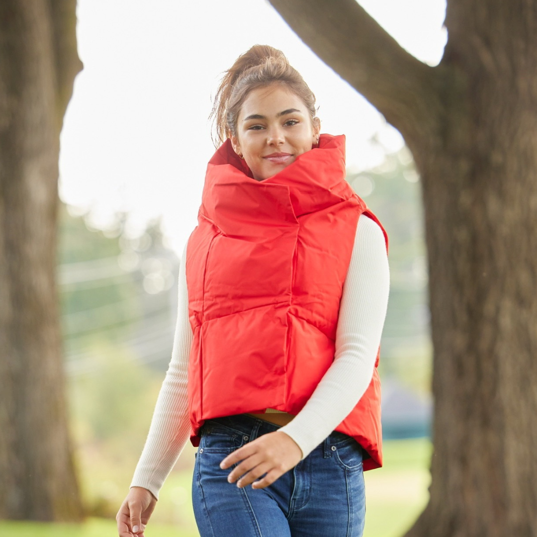 Waterproof vest with hood deals