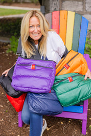 Bundle of 4 Puffer Bags