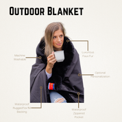 Waterproof Windproof Large Outdoor Blanket | Pretty Rugged