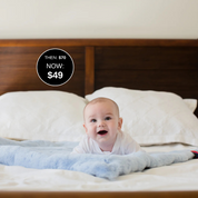 Dump Truck on Blue Baby Blanket