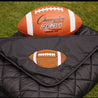 puffer blanket windproof waterproof stadium blanket game day pretty rugged