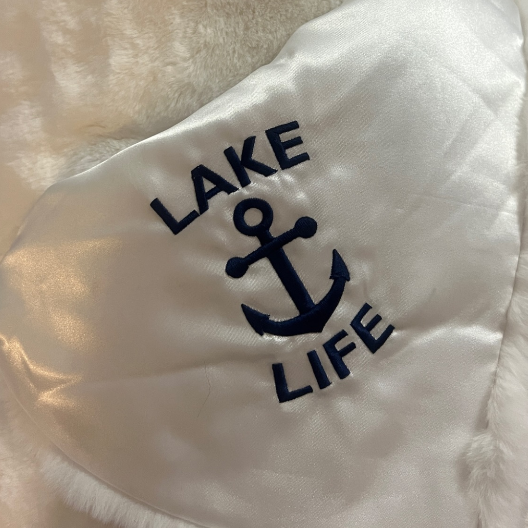White TS Luxe Blanket