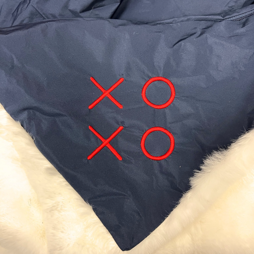 XOXO on White Original Blanket