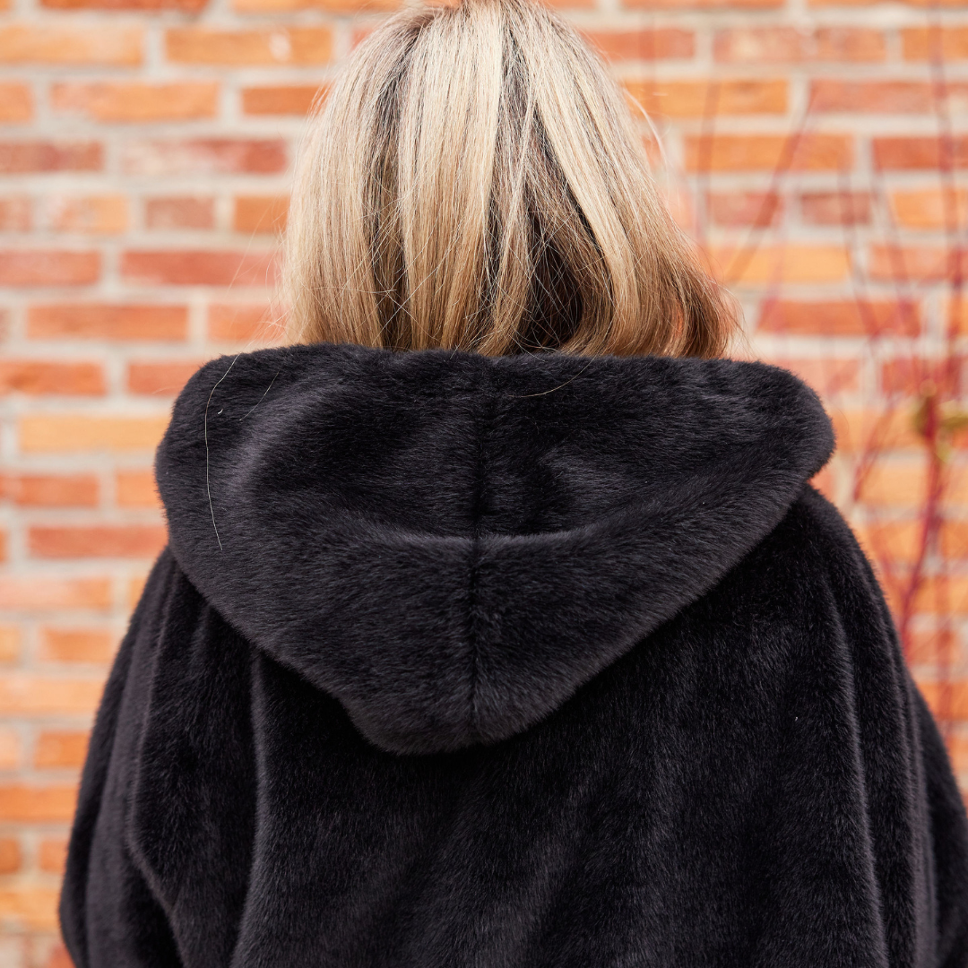 TS Luxe Black Cardigan