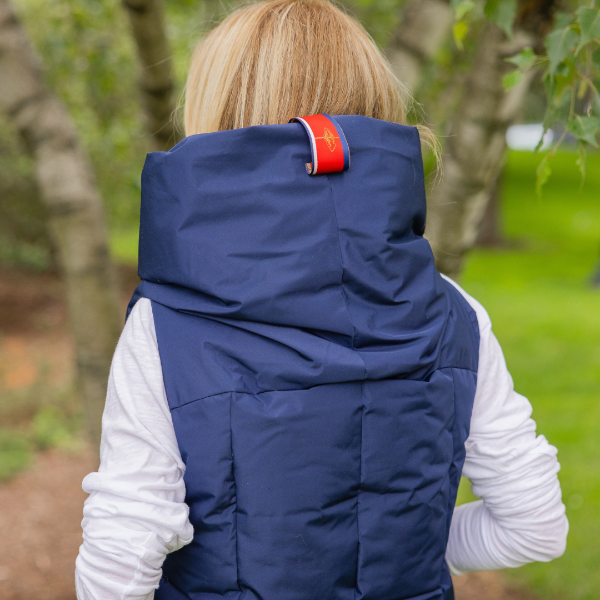 Windproof waterproof puffy vest all season pretty rugged