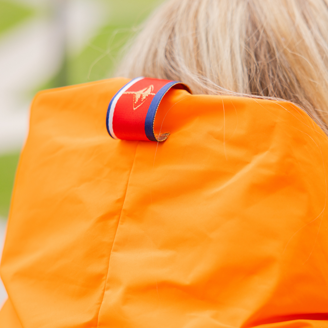 Orange Waterproof Pretty Puffer Vest