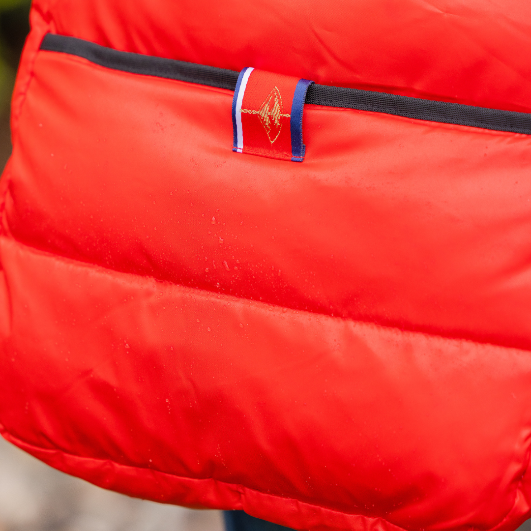 Red Puffer Bag
