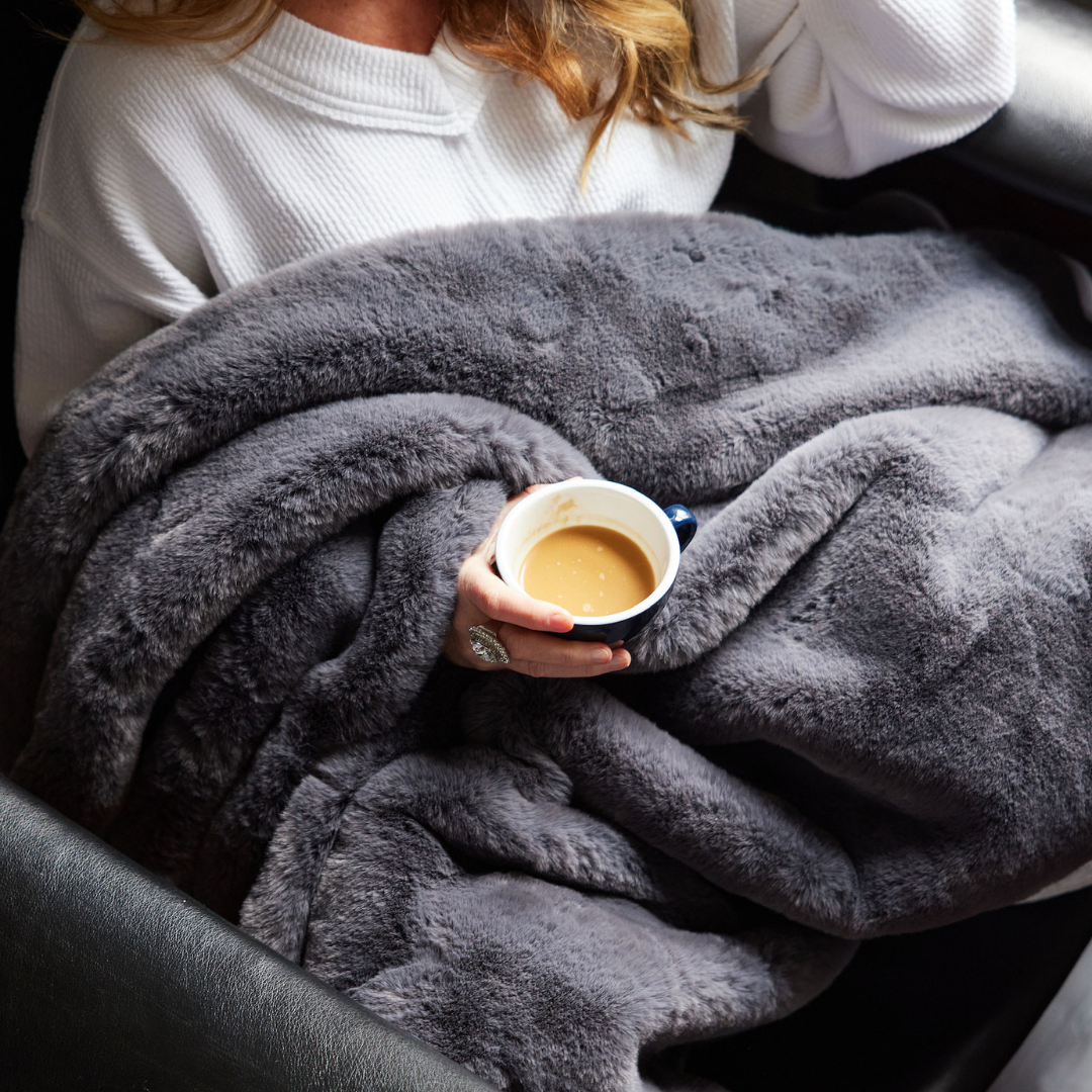 Anchor Grey TS Luxe Blanket